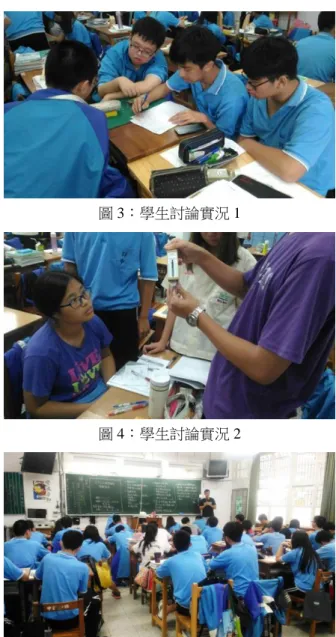 圖 3：學生討論實況 1