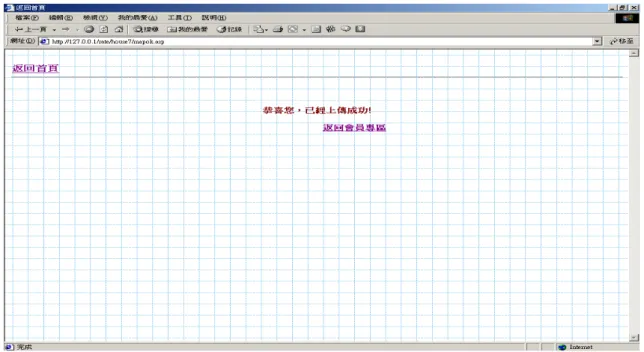 圖 4.20  上傳地圖輸出畫面 