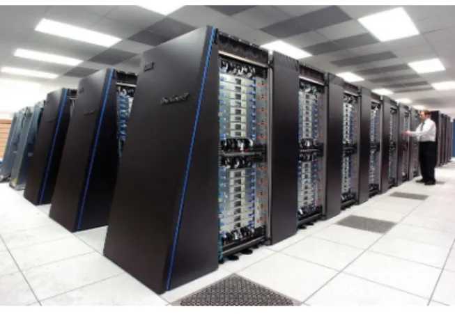 Fig 1.10  IBM’s Blue Gene Supercomputer 