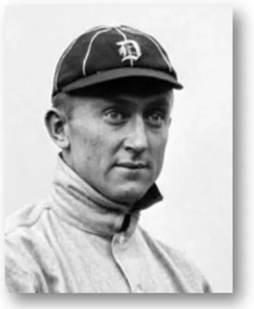 圖 2- 3 泰．柯布 （ Ty Cobb ）安打，底特律老虎隊 