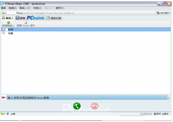 Figure 3.1 Platform of Skype 