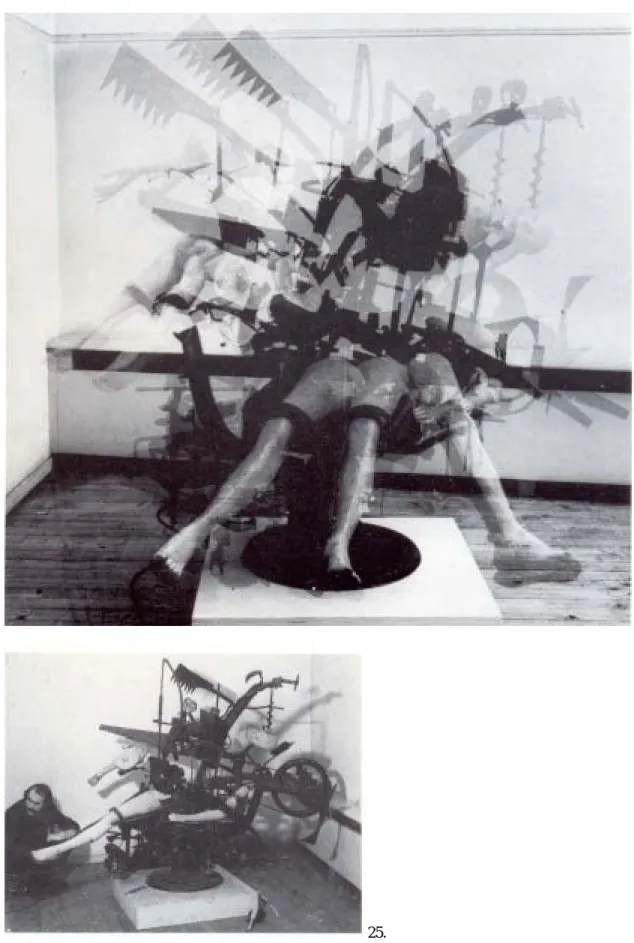 圖 25： 「解剖機器」 （Dissecting Machine）, 1965, 185.5×188×200 ㎝,  德•莫尼勒（François de Menil）