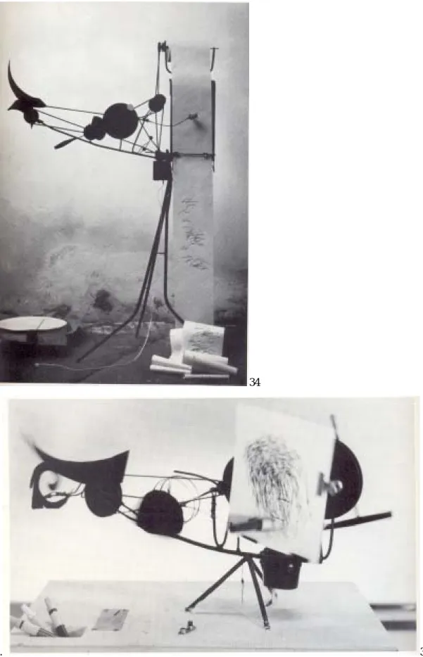圖 34： 「形上－機器第十二號」 （le Méta-matic n° 12）, 1959, 200×150 ㎝, Phyllis B. Lambert 收藏. 