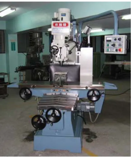 圖 3-2  床台型強力立式銑床(heavy duty bed type vertical milling machine) 