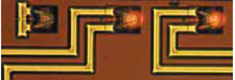 圖 1-8 奈米硬碟 (22)  Fig. 1-8  Nanodrive (22)  奈米運用到光碟只是其中一例，還有許多發展都是因為奈米科技 有使得各種技術往前跨了一大步。許多奈米結構材料的各種特性超過 傳統塊材，其中最熟知的就是奈米碳管。它的結構就像是把石墨層捲 起來而成管狀的一維材料，在高解析度穿透式電子顯微鏡的透視下， 呈現多層管或竹節狀結構。奈米碳管具有優異的特性，它的強度與熱 傳導度超過鑽石，是最纖細耐用的探針，又是最好的場發射材料，也 可以應用於氣體偵測與生醫辨識，是最具代表性的奈米。催化也是