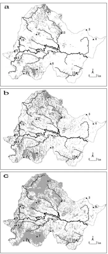 Figure 2. The predictive potential distribution of 