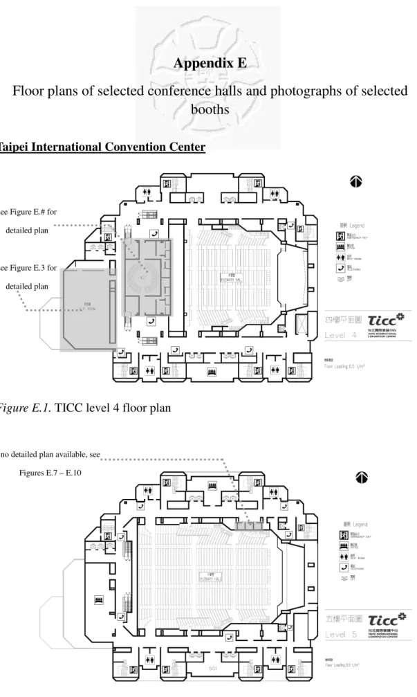 Figure E.1. TICC level 4 floor plan 