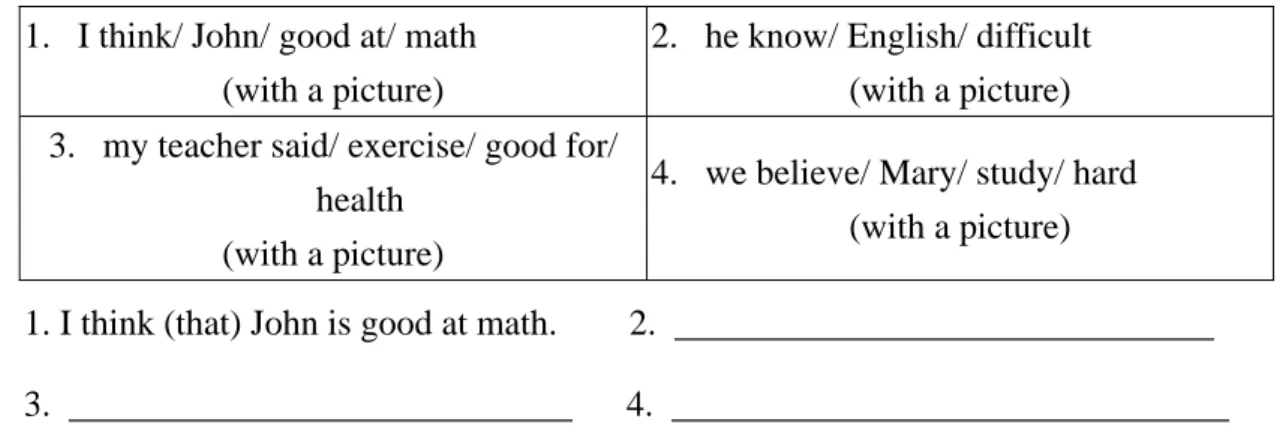 Table 4 Classifications of Grammar Activities: Mechanical, Meaningful, and  Communicative  