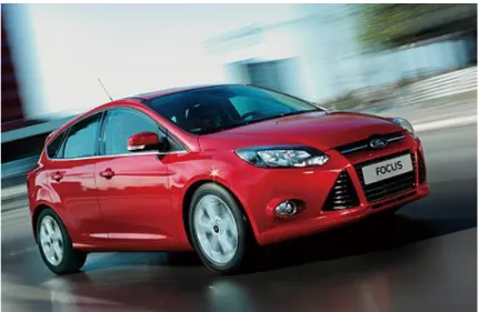 圖 1.3  福特 FOCUS 轎跑車 