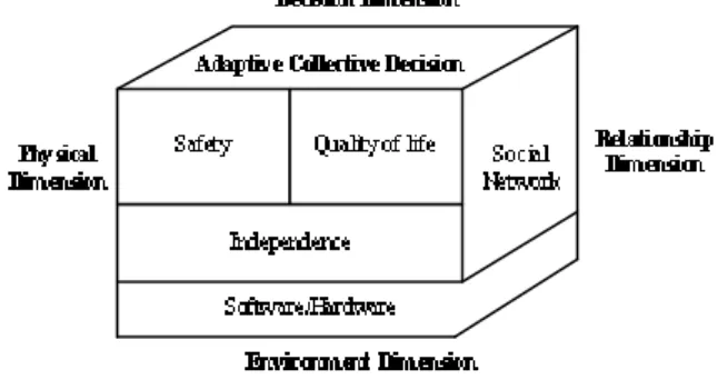 Figure 1.  iCare Dimensions Cube 