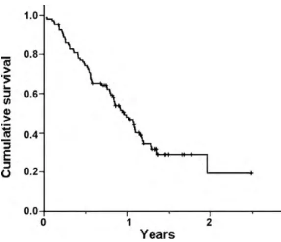 Fig. 2. Overall survival.