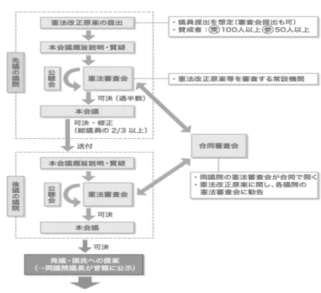 図 1  憲法改定の流れ（1） 