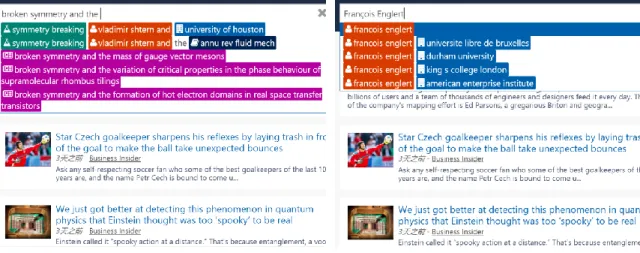 圖 4    Microsoft Academic 的 Instant 功能 
