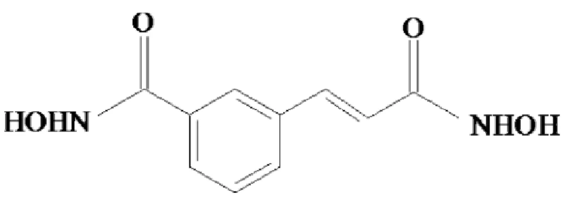 Figure 2 Chemical structure of histone deacetylase inhibitor II (HDI II) 