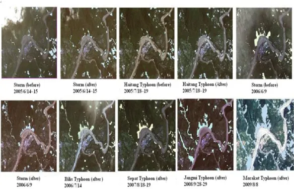 Figure 8 Digitization of Serious Rainfall-induced Landslides within the ambit of Bao-Lai area