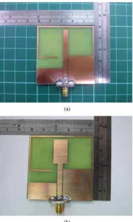 Fig. 9. Measured and simulated results of return loss and axial ratio of Antenna 4 in Table I.
