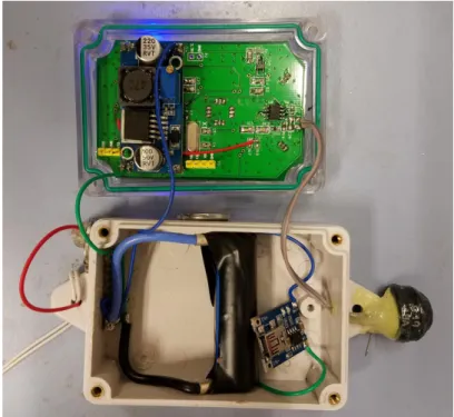 Figure 4.10: Prototype of waterproof transmitter remote controller