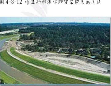 圖 4-3-13 築堤約束洪水於行水區內 