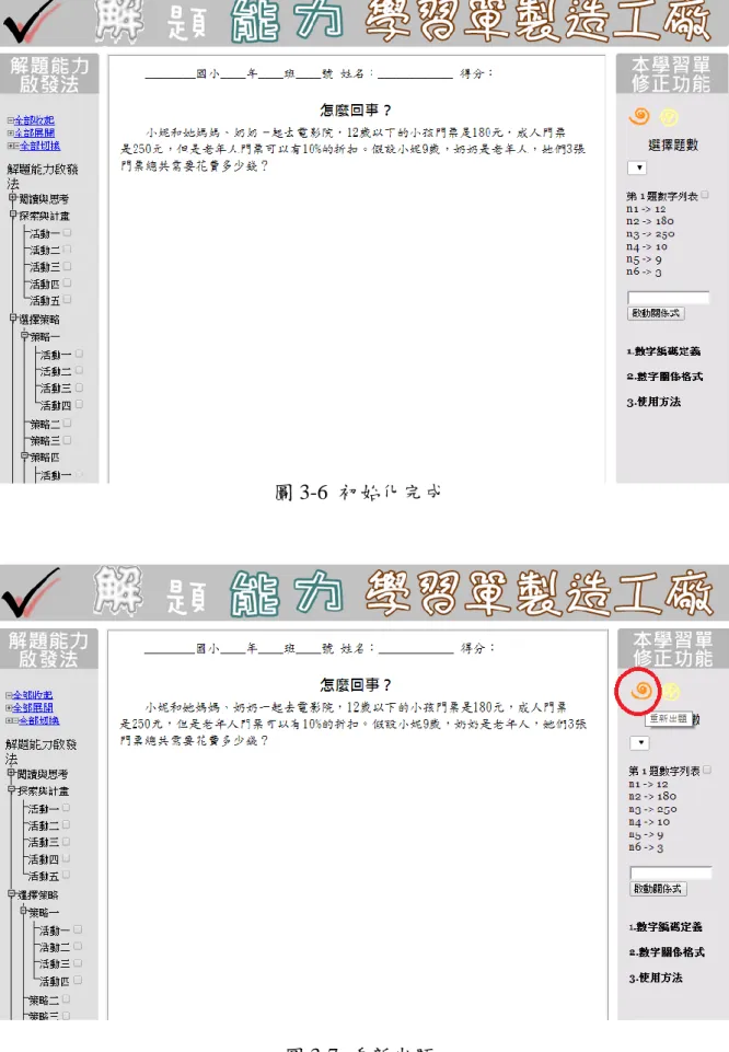 圖 3-6  初始化完成 