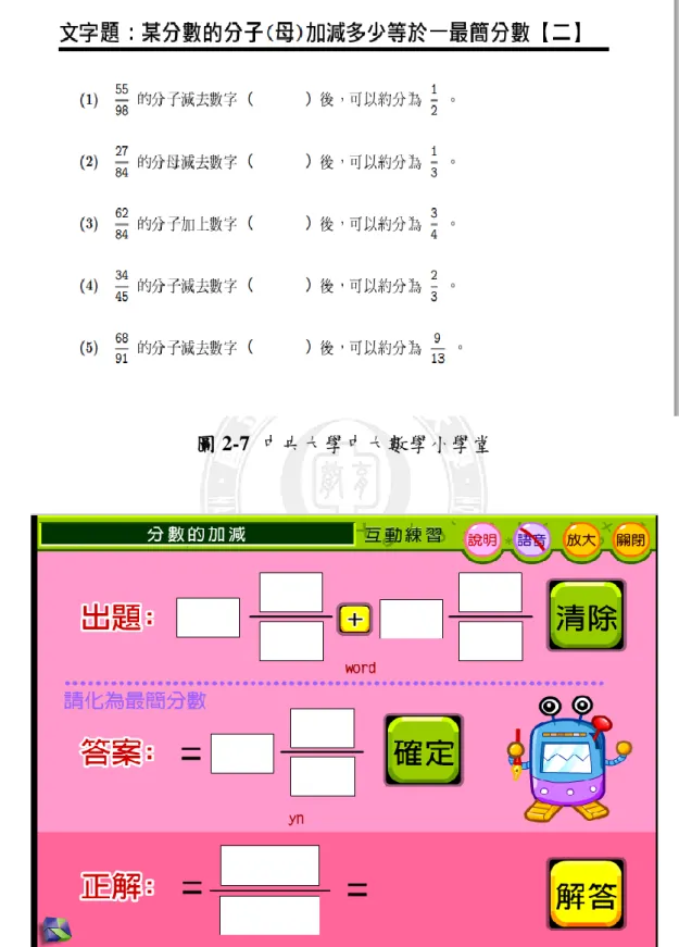 圖 2-7  中央大學中大數學小學堂 
