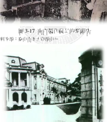 圖 3-18  以前的臺中市政府（臺中州廳） 