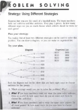 圖 2-6 離散數學教材(Mathematics in Action Grade Seven，P.264) 