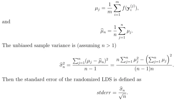 Table 7: Comparison of simulated European call option values and variance reduction ratios for ε = 1/5, δ = 1.0
