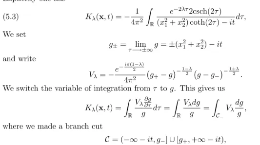 Figure 1. Integration over a dumbbell