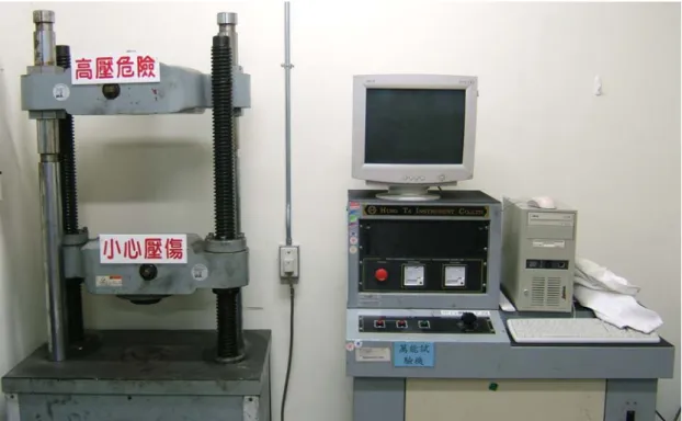 圖 3-2 50 噸萬能試驗機 