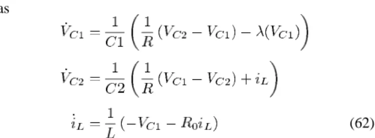 Fig. 10. Chua’s chaotic circuit.