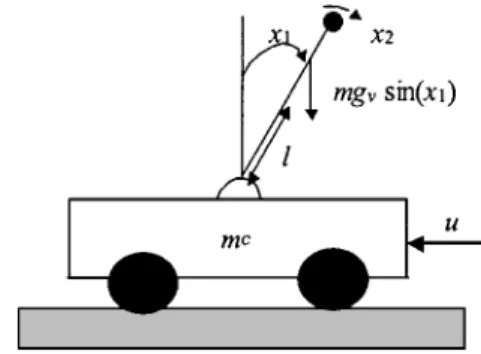 Fig. 3. Inverted pendulum system.