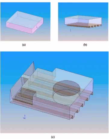 Figure 7共a兲 shows the entire simulation region filled withFIG. 5. Slider geometry.