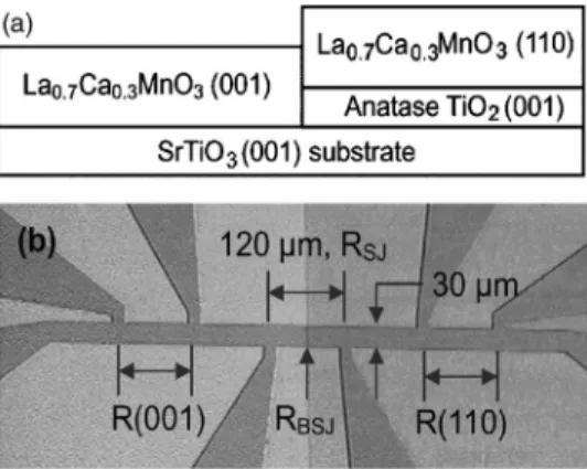 Figure 2 共a兲 shows the typical temperature-dependent magnetization for the entire biepitaxial film prior to BSJ bridge patterning