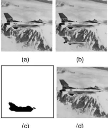 Fig. 12 Tamper detection and recovery of the Peppers image under