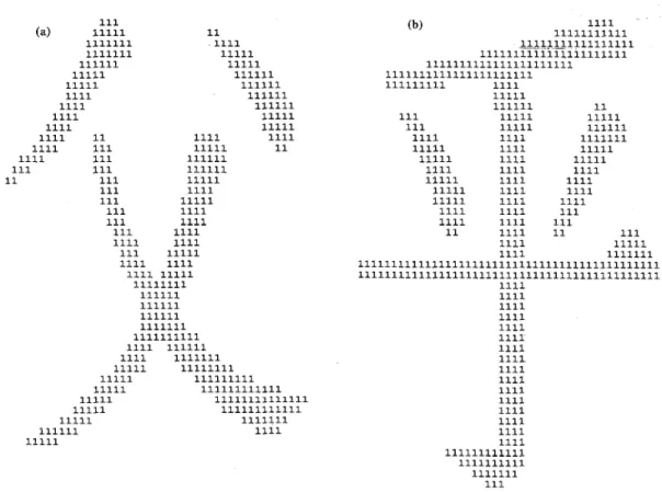 Fig.  6.  The  run  labeled  3  is  merged  into  either  group  2  or  group  4.  1  11  111 Cd ,  11111  1111111  1111 1111111  11111 111111  11111 11111  111111 11111  111111 1111  111111 1111  111111 1111  11111 1111 11111 1111 11 1111  1111 1111 111 1