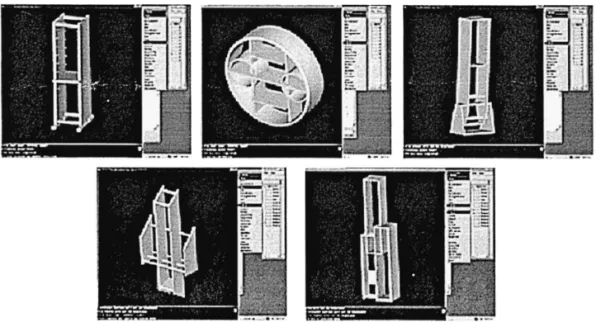 Fig. 2. Five wireframe sketches generated by Subject B.