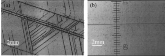 Figure 3 shows cross-sectional TEM images of the SL sample. The lighter layers represent AlN layers while the darker layers represent GaN layers