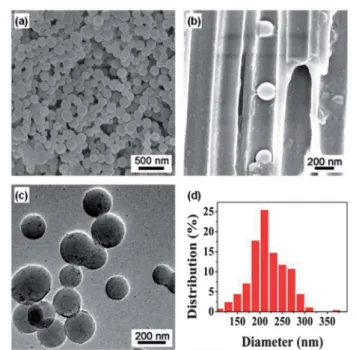 Fig. 2 Schematic illustration of the formation of curved polymer nanodiscs in the nanopores of AAO templates.