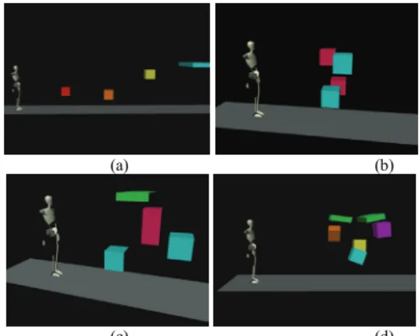 Fig. 6 Experimental scenes for effectiveness testing 