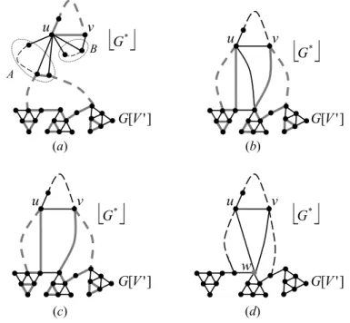 Fig. 2 Gray edges form some vertex-disjoint cycles