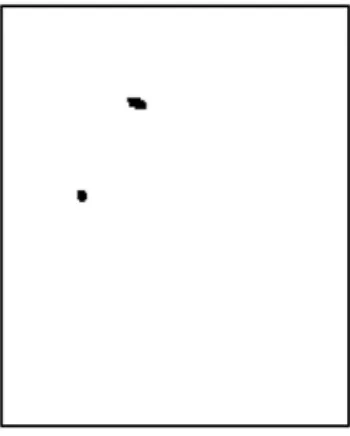 Figure 4. Binarized version of Figure 3(b) with c ¼ 5.