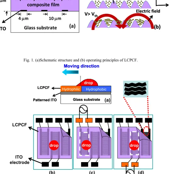 Fig. 3 shows the image of scanning emission microscopy of the surface of LCPCF after we removed the LC by  hexane