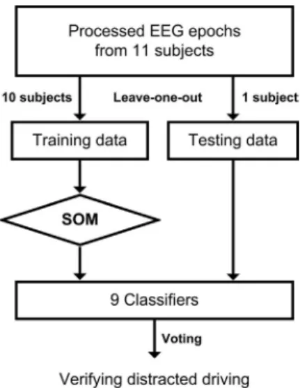 Fig. 3 . Classi ﬁcation in our model involved conducting a majority vote according to the different classi ﬁers, which were nine trained maps [33] 