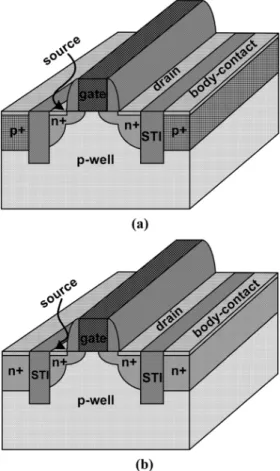 Fig. 1. Protection schematic used in the IC design.