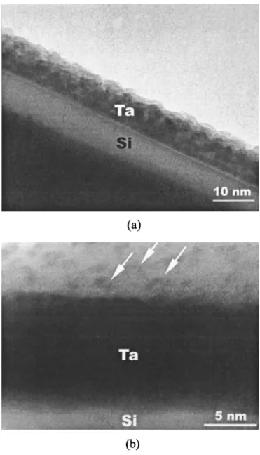 Figure 4. N 1s XPS spectra obtained from the Ta films with nitrogen plasma