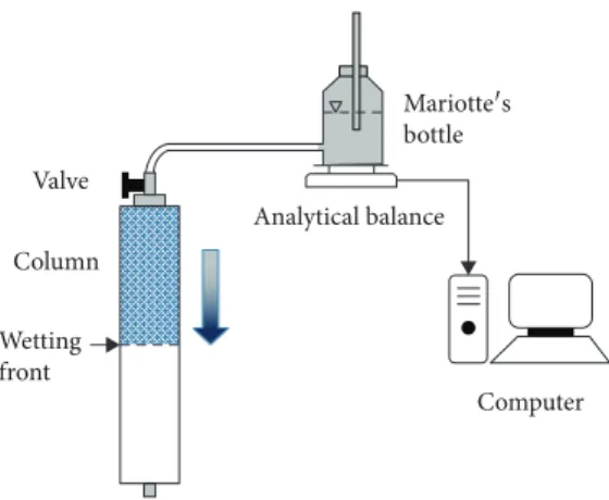 Figure 1 is a schematic representation of the experiment