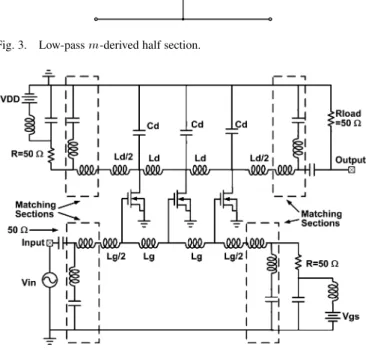 Fig. 3. Low-pass m-derived half section.