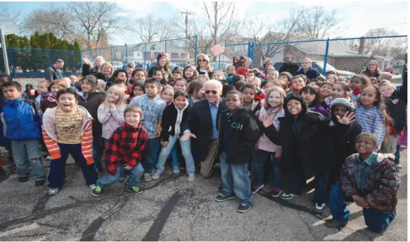 Figure 7. Joe Biden with Children Supporters
