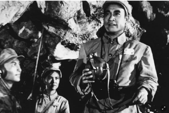 Figure 8. A Scene from the 1956 Chinese Film Shang Gan Ling, about the Korean War Battle for Triangle Hill