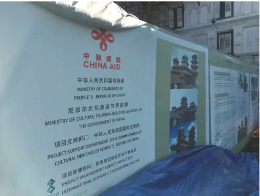 Figure 9. China Aid in Kathmandu, Nepal